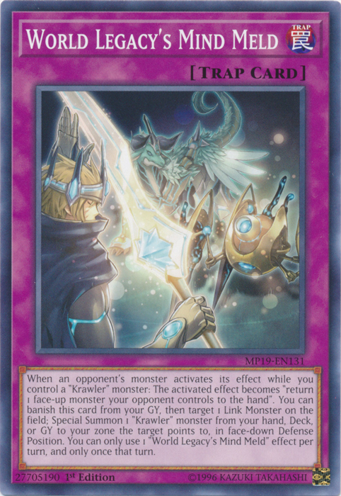 World Legacy's Mind Meld [MP19-EN131] Common Yu-Gi-Oh!