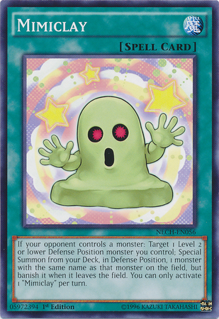 Mimiclay [NECH-EN056] Common Yu-Gi-Oh!