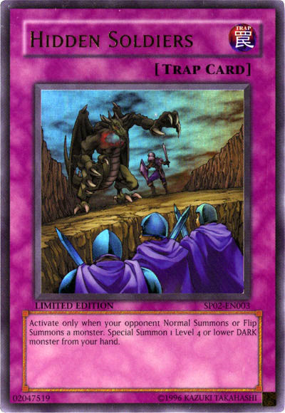Hidden Soldiers [SP02-EN003] Ultra Rare Yu-Gi-Oh!