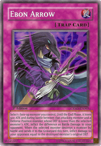 Ebon Arrow [CRMS-EN069] Common Yu-Gi-Oh!