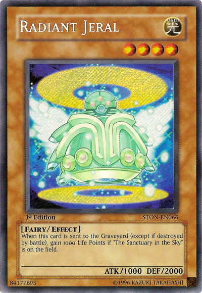 Radiant Jeral [STON-EN066] Secret Rare Yu-Gi-Oh!