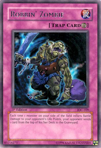Robbin' Zombie [IOC-109] Rare Yu-Gi-Oh!