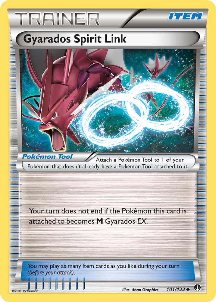 Gyarados Spirit Link (101/122) [XY: BREAKpoint] Pokémon