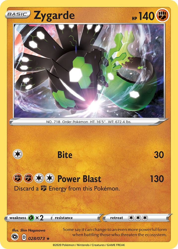 Zygarde (028/073) [Sword & Shield: Champion's Path] Pokémon