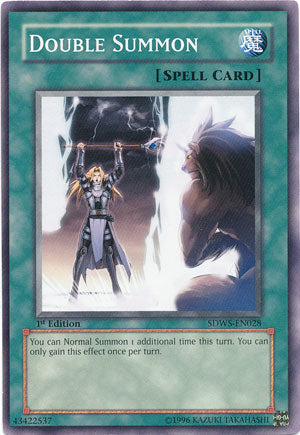 Double Summon [SDWS-EN028] Common Yu-Gi-Oh!