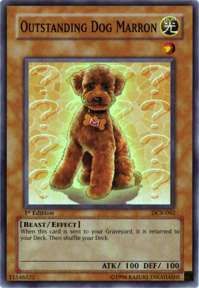 Outstanding Dog Marron [DCR-062] Common Yu-Gi-Oh!