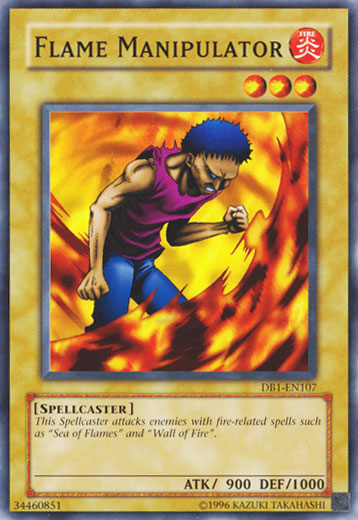 Flame Manipulator [DB1-EN107] Common Yu-Gi-Oh!