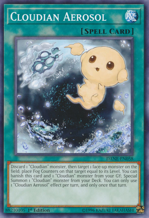 Cloudian Aerosol [DANE-EN058] Common Yu-Gi-Oh!