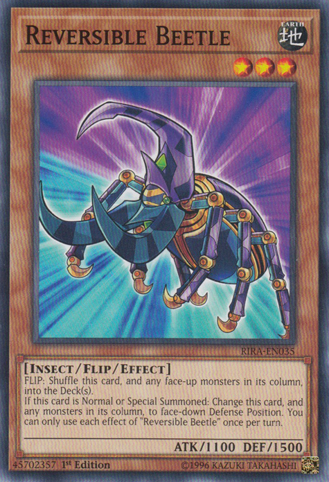 Reversible Beetle [RIRA-EN035] Common Yu-Gi-Oh!