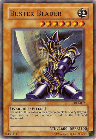 Buster Blader [DL1-002] Super Rare Yu-Gi-Oh!