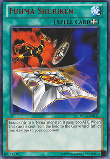 Fuhma Shuriken (Red) [DL14-EN011] Rare Yu-Gi-Oh!