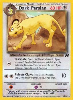 Dark Persian (42/82) [Team Rocket Unlimited] Pokémon
