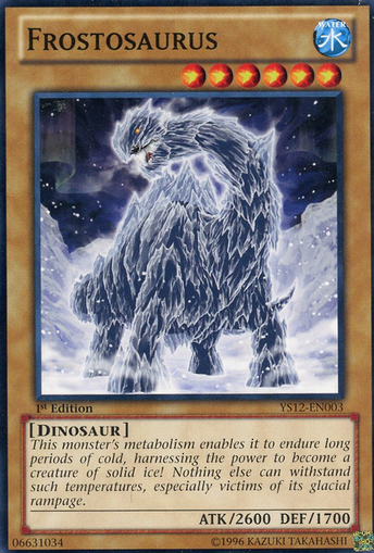 Frostosaurus [YS12-EN003] Common Yu-Gi-Oh!