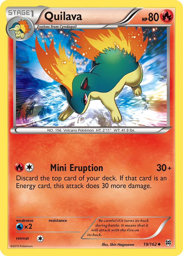 Quilava (19/162) [XY: BREAKthrough] Pokémon