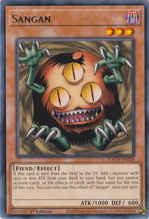 Sangan [TOCH-EN026] Rare Yu-Gi-Oh!