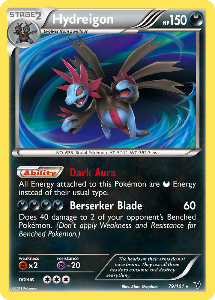 Hydreigon (79/101) [Black & White: Noble Victories] Pokémon