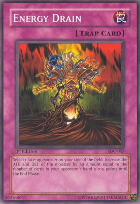 Energy Drain [IOC-055] Common Yu-Gi-Oh!
