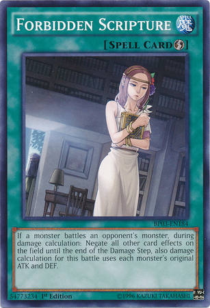 Forbidden Scripture [BP03-EN184] Common Yu-Gi-Oh!