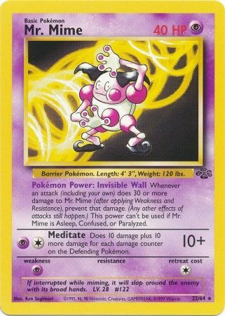 Mr. Mime (22/64) [Jungle Unlimited] Pokémon