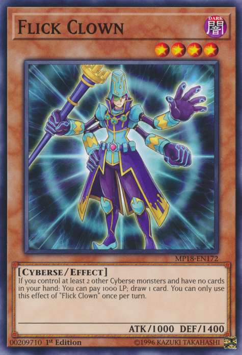 Flick Clown [MP18-EN172] Common Yu-Gi-Oh!