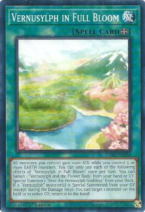 Vernusylph in Full Bloom [DABL-EN066] Common Yu-Gi-Oh!