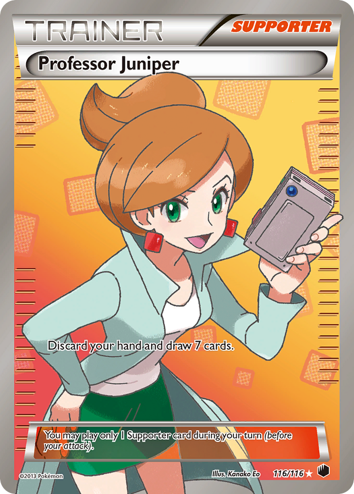 Professor Juniper (116/116) [Black & White: Plasma Freeze] Pokémon