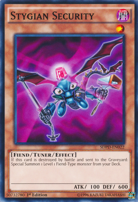 Stygian Security [SDPD-EN022] Common Yu-Gi-Oh!