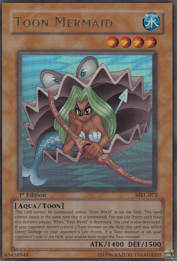 Toon Mermaid [MRL-072] Ultra Rare Yu-Gi-Oh!