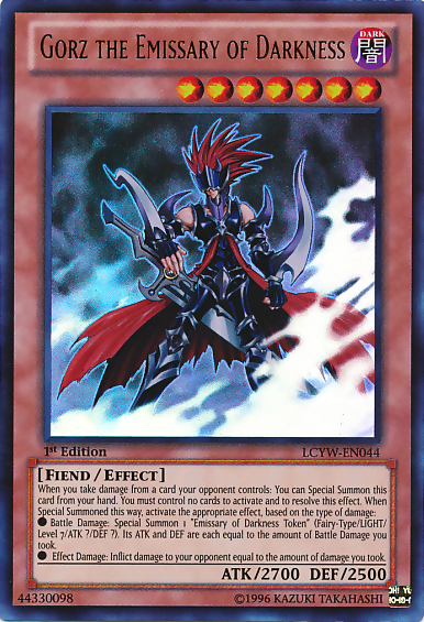Gorz the Emissary of Darkness [LCYW-EN044] Ultra Rare Yu-Gi-Oh!