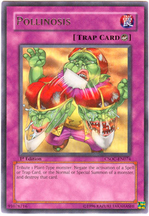 Pollinosis [CSOC-EN074] Rare Yu-Gi-Oh!
