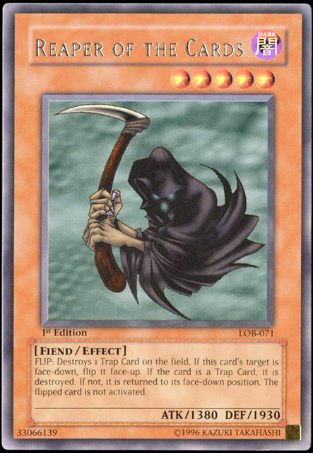 Reaper of the Cards [LOB-071] Rare Yu-Gi-Oh!