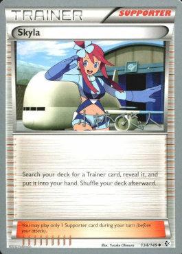 Skyla (134/149) (Plasma Power - Haruto Kobayashi) [World Championships 2014] Pokémon