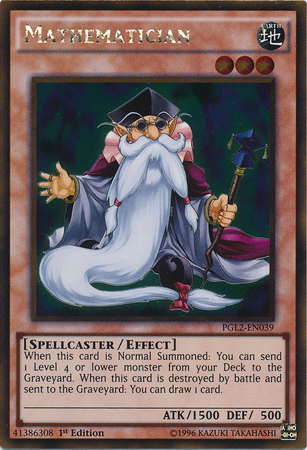 Mathematician [PGL2-EN039] Gold Rare Yu-Gi-Oh!