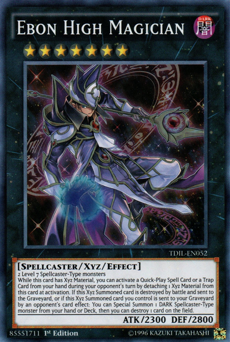 Ebon High Magician [TDIL-EN052] Super Rare Yu-Gi-Oh!