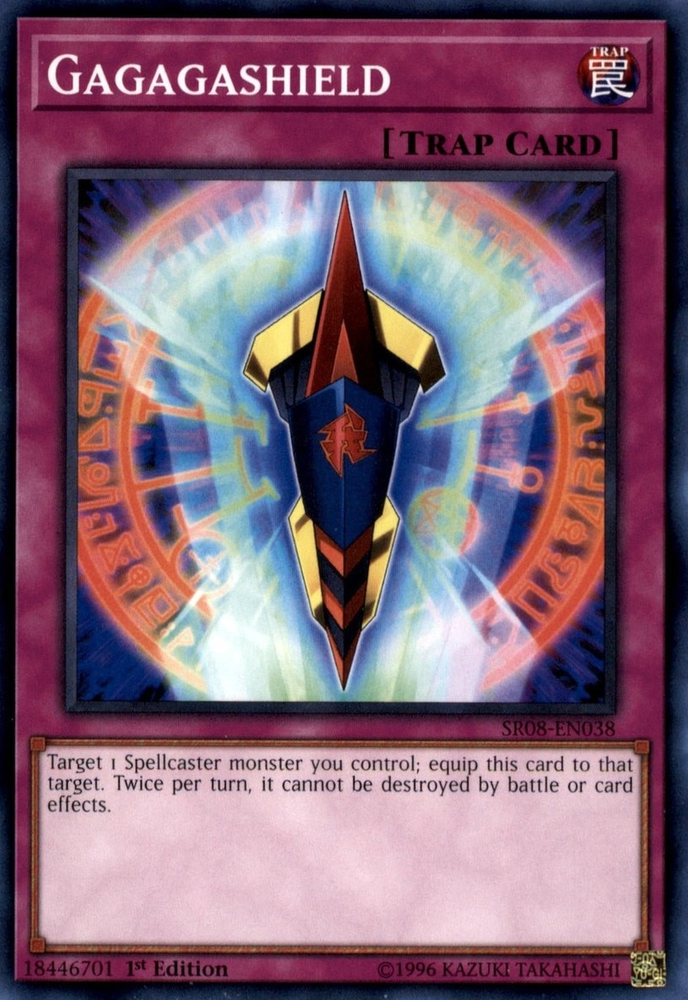 Gagagashield [SR08-EN038] Common Yu-Gi-Oh!