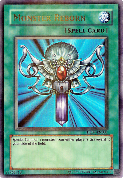 Monster Reborn [HL07-EN001] Parallel Rare Yu-Gi-Oh!