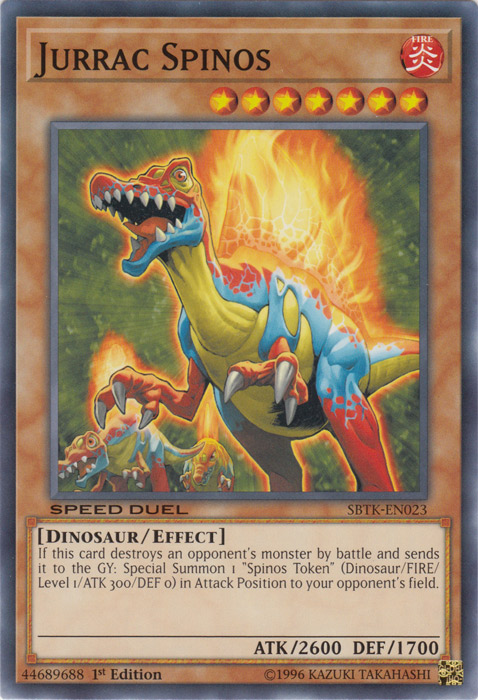 Jurrac Spinos [SBTK-EN023] Common Yu-Gi-Oh!