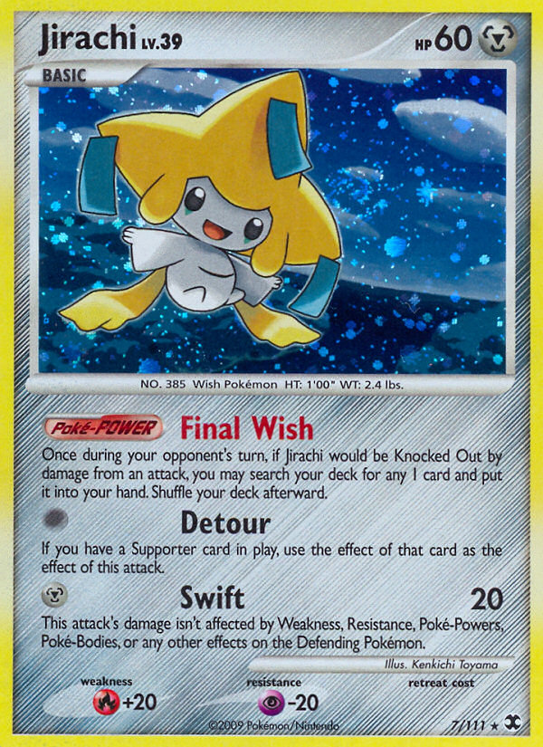 Jirachi (7/111) [Platinum: Rising Rivals] Pokémon