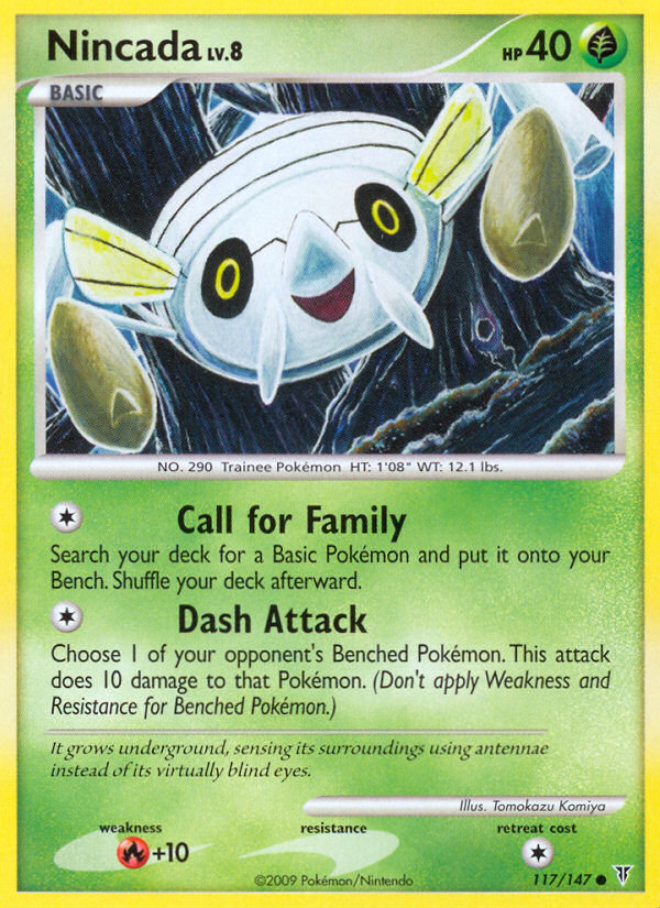Nincada (117/147) [Platinum: Supreme Victors] Pokémon