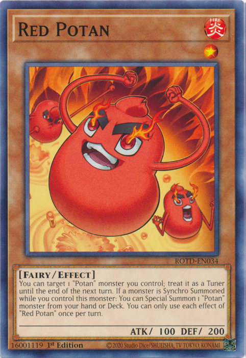 Red Potan [ROTD-EN034] Common Yu-Gi-Oh!