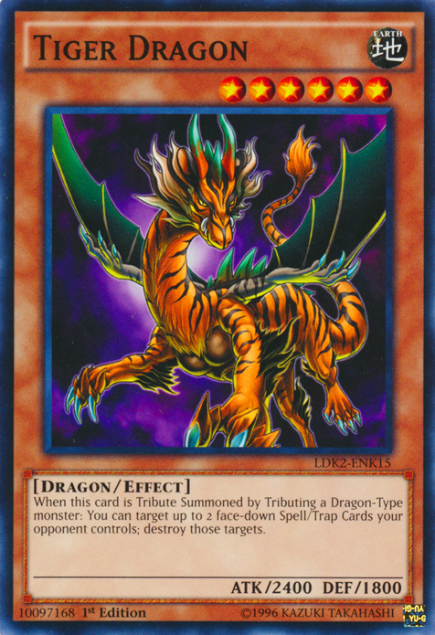 Tiger Dragon [LDK2-ENK15] Common Yu-Gi-Oh!
