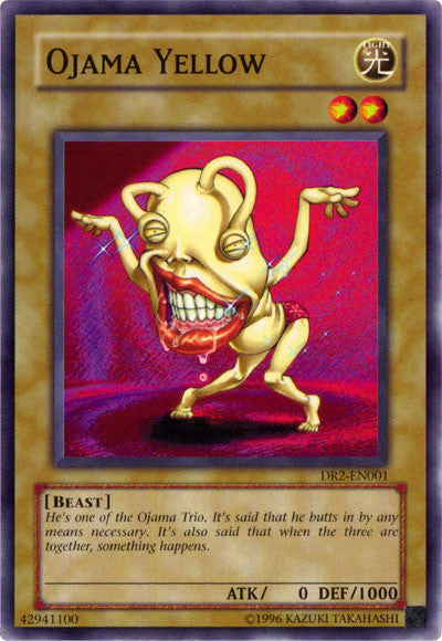 Ojama Yellow [DR2-EN001] Common Yu-Gi-Oh!