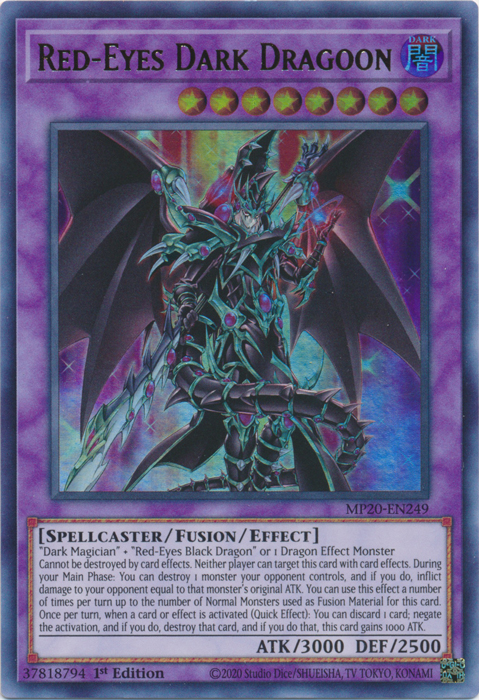 Red-Eyes Dark Dragoon [MP20-EN249] Ultra Rare Yu-Gi-Oh!