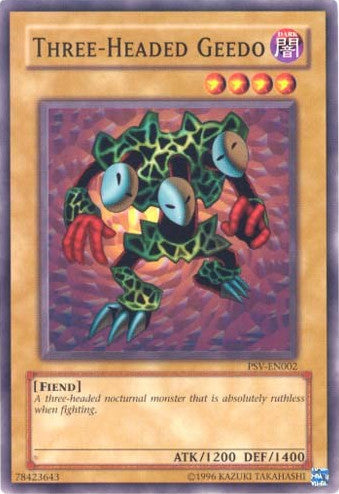 Three-Headed Geedo [PSV-EN002] Common Yu-Gi-Oh!