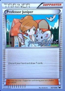 Professor Juniper (98/108) (CMT - Zachary Bokhari) [World Championships 2012] Pokémon