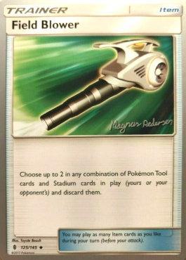 Field Blower (125/145) (Garbanette - Magnus Pedersen) [World Championships 2018] Pokémon