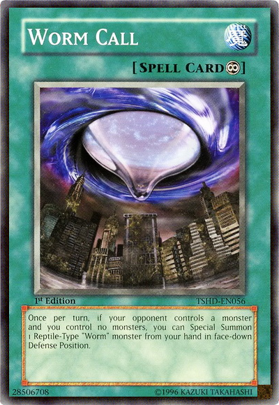 Worm Call [TSHD-EN056] Common Yu-Gi-Oh!