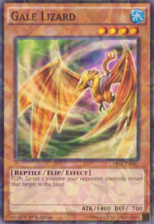 Gale Lizard [BP03-EN007] Shatterfoil Rare Yu-Gi-Oh!