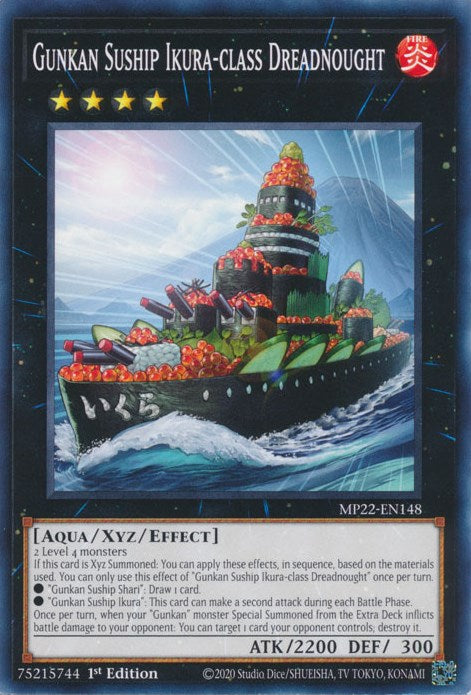 Gunkan Suship Ikura-class Dreadnought [MP22-EN148] Common Yu-Gi-Oh!