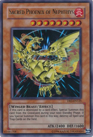 Sacred Phoenix of Nephthys [DR3-EN125] Ultra Rare Yu-Gi-Oh!